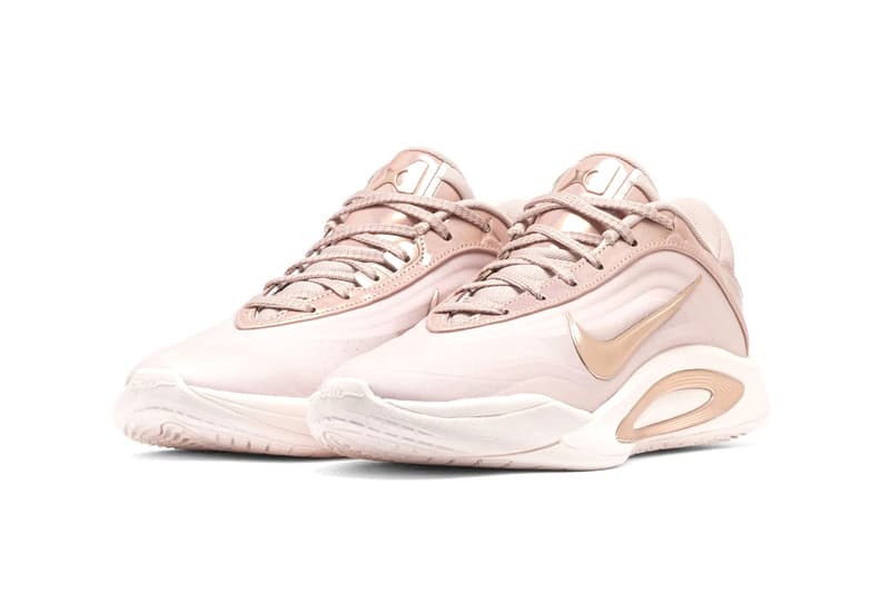 Nike A’One "Stone Mauve" FZ8605-200 A'ja Wilson Stone Mauve/Metallic Red Bronze-Silt Red wnba las vegas