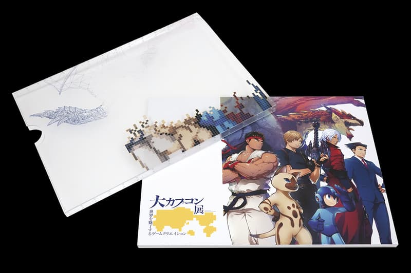 Capcom Creation: Moving Hearts Across the Globe Exhibition at Creative Museum Tokyo Street Fighter Devil May Cry Mega Man Resident Evil Monster Hunter