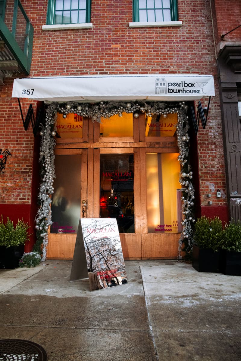 The Macallan Edit Whisky Timeless Collection Pearl Box Maxwell Osborne Flask 