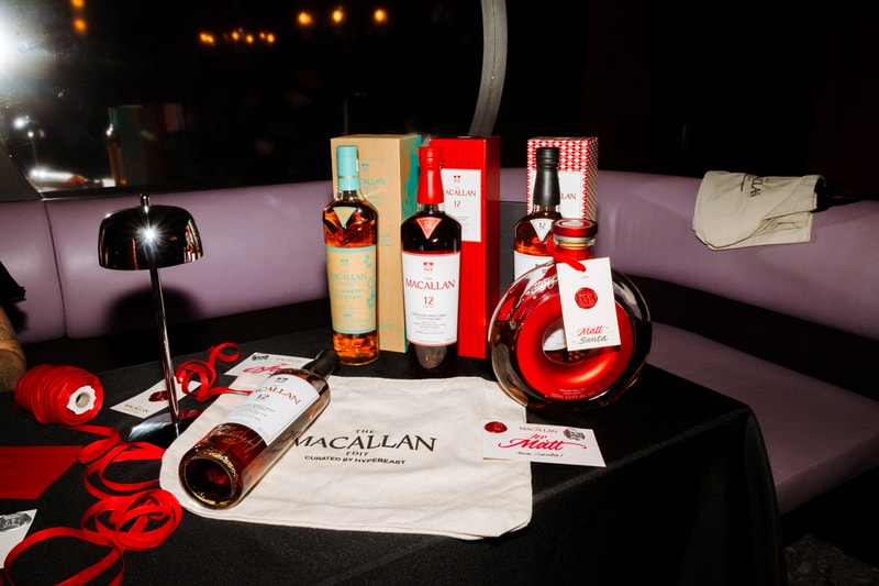 The Macallan Edit Whisky Timeless Collection Pearl Box Maxwell Osborne Flask 