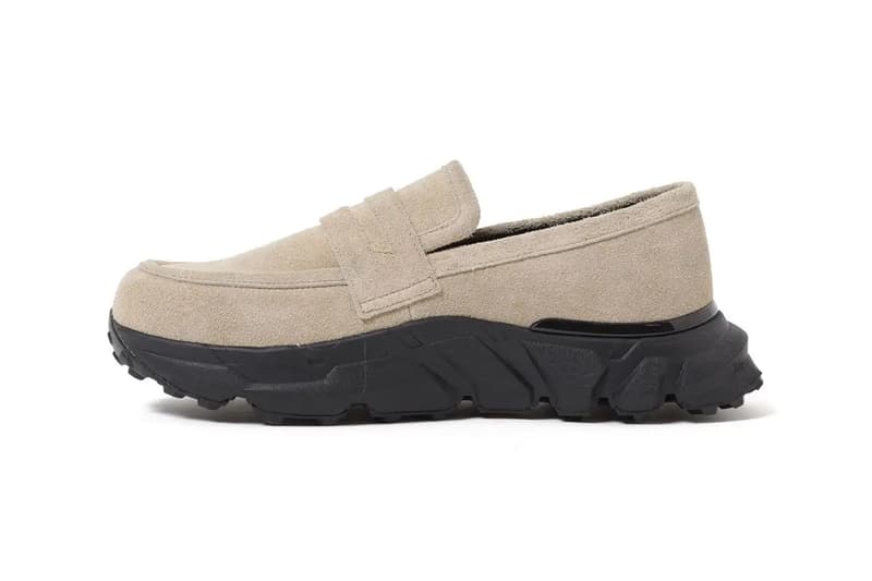 BEAMS Suede Sneaker Loafer Beige Black 11-32-0908-986 Release Info