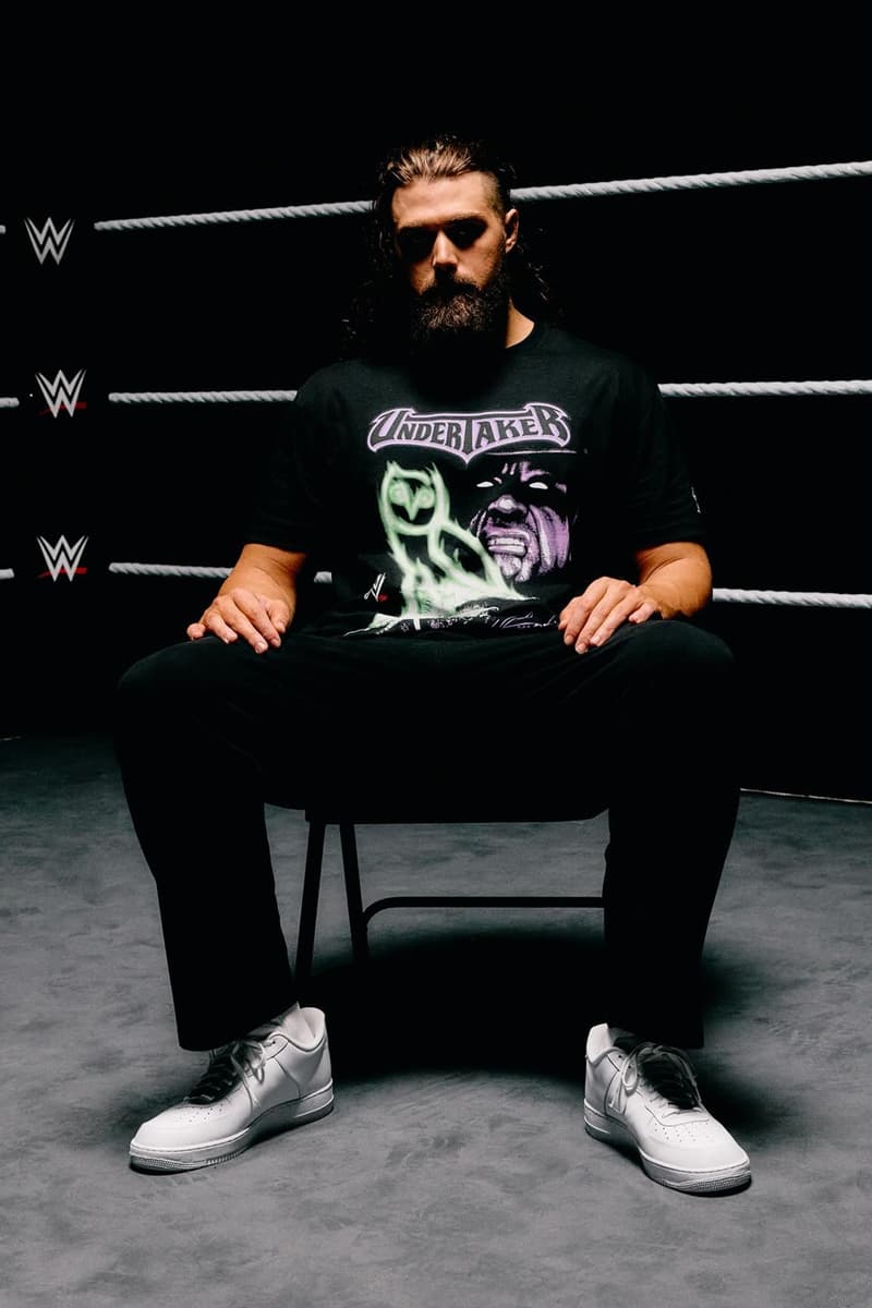 Drake's OVO x WWE Collaboration Capsule The Undertaker "Excellence of Execution," Bret “The Hitman” Hart, The Iron Sheik