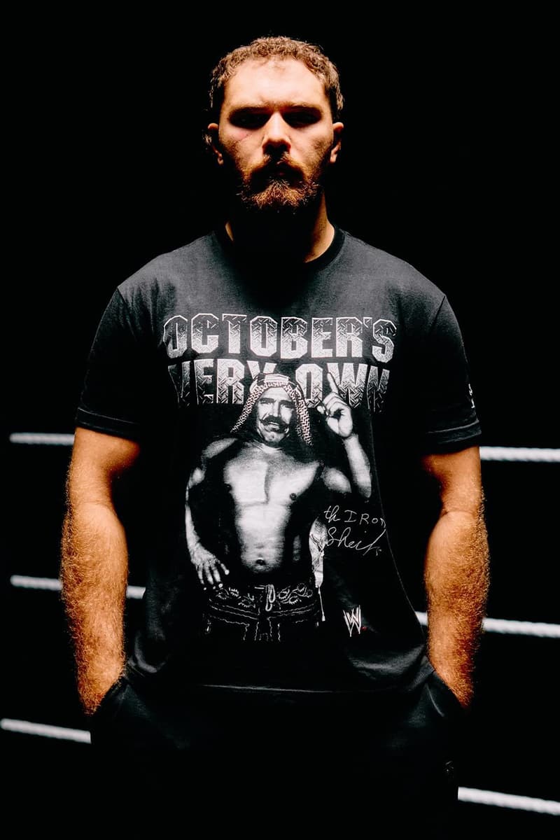 Drake's OVO x WWE Collaboration Capsule The Undertaker "Excellence of Execution," Bret “The Hitman” Hart, The Iron Sheik