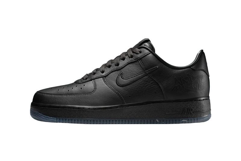 Nike Air Force 1 Low NYKE Black IO9792-001 Release Info Def Jam Fight for NY