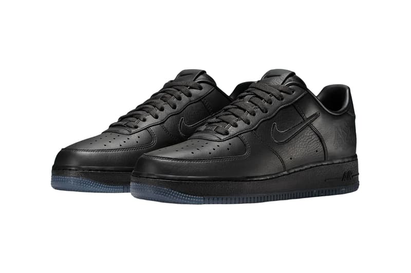 Nike Air Force 1 Low NYKE Black IO9792-001 Release Info Def Jam Fight for NY