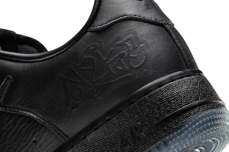 Nike Air Force 1 Low NYKE Black IO9792-001 Release Info Def Jam Fight for NY