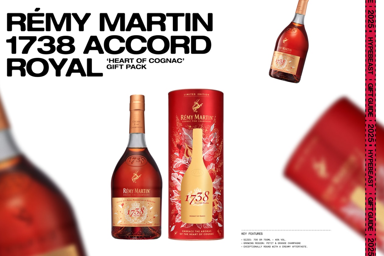 Rémy Martin VSOP Champagne Cognac XO Heart of Cognac 1738 Accord Royal Hypebeast Gift Guide 2025
