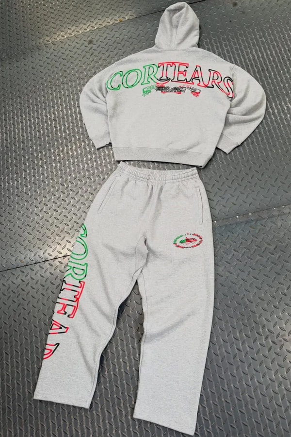 Corteiz and Denim Tears Unveil Christmas Day Capsule sweatpants alcatraz collaboration release info