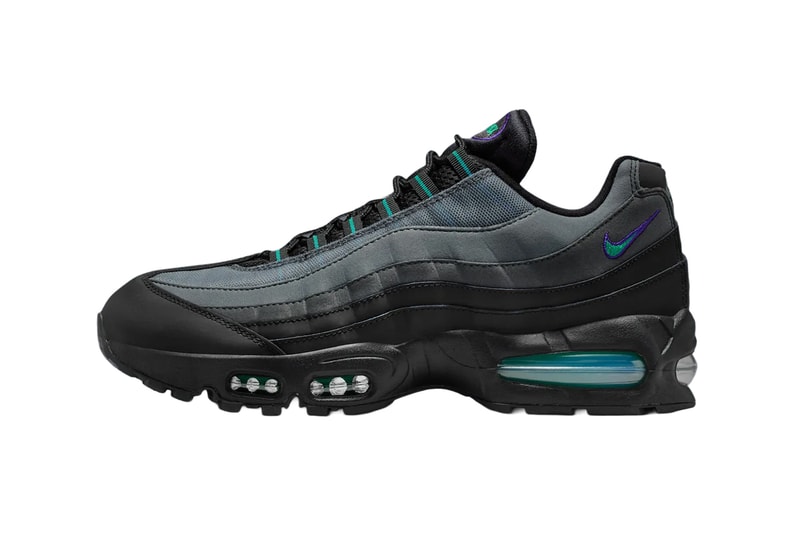 Nike Air Max 95 OG Big Bubble Black Grape Black Iron Grey Court Purple Dusty Cactus IQ7601-010 Release Info