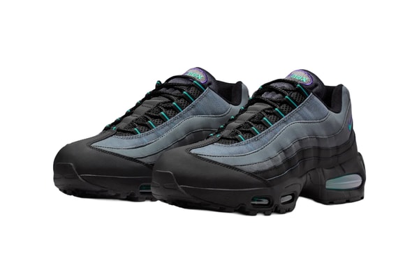 Nike Air Max 95 OG Big Bubble Black Grape Black Iron Grey Court Purple Dusty Cactus IQ7601-010 Release Info
