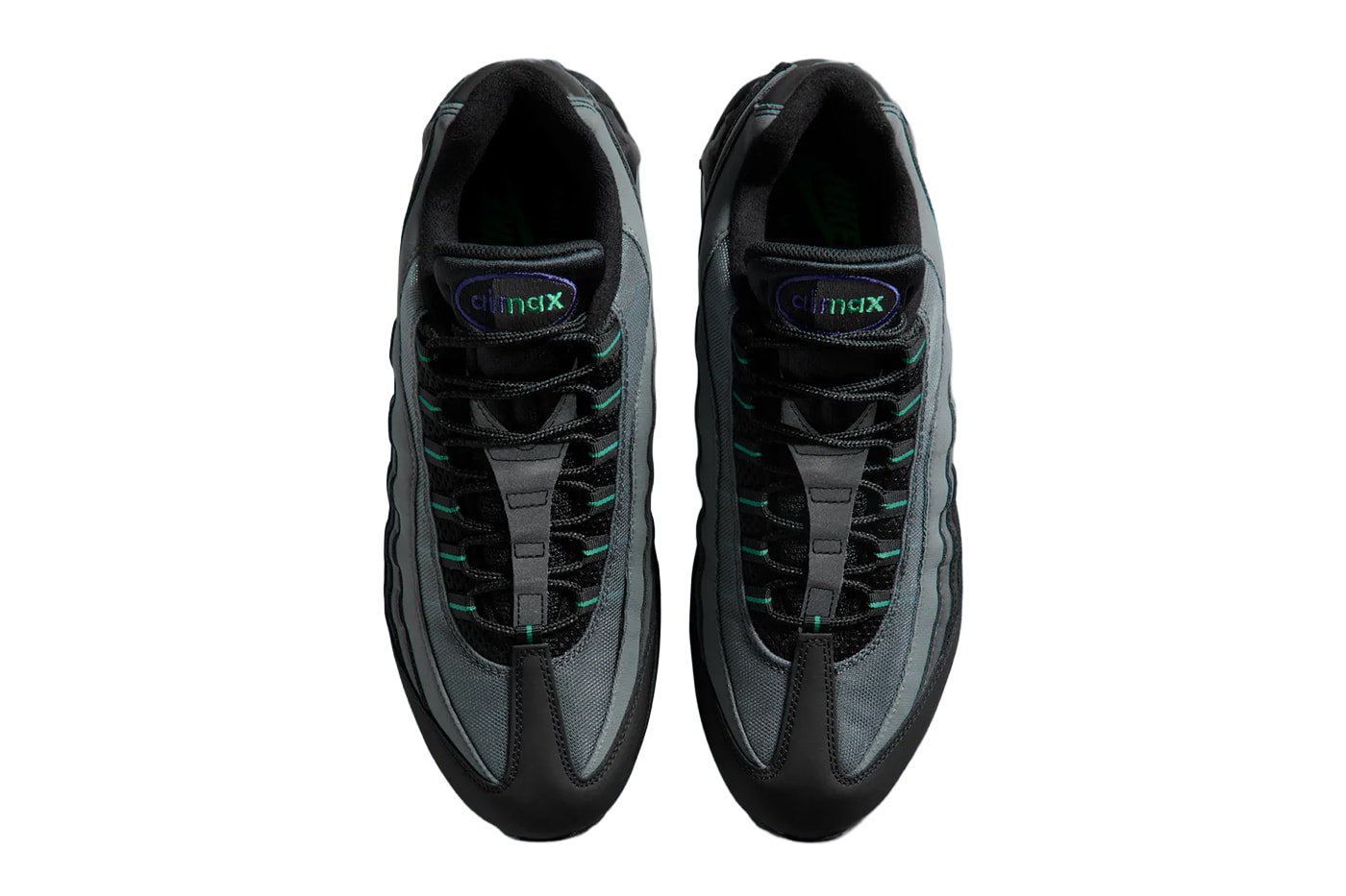 Nike Air Max 95 OG Big Bubble Black Grape Black Iron Grey Court Purple Dusty Cactus IQ7601-010 Release Info