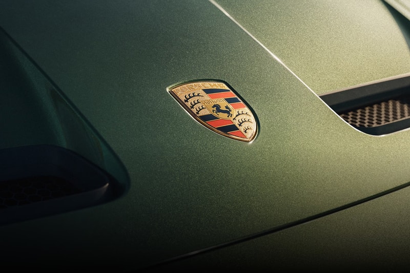 The 911 GT3 90 F. A. Porsche Celebrates 90 Years of Legacy limited to 90 units porsche 90 years F. A. Greenmetallic paint, walnut gear knob