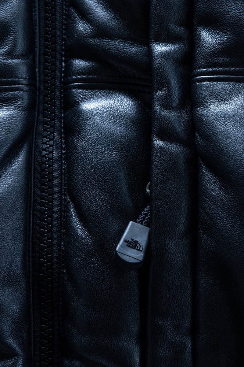 The North Face Leather Pack Collection SSENSE Summit Jacket Insulated Hoodie Leather 