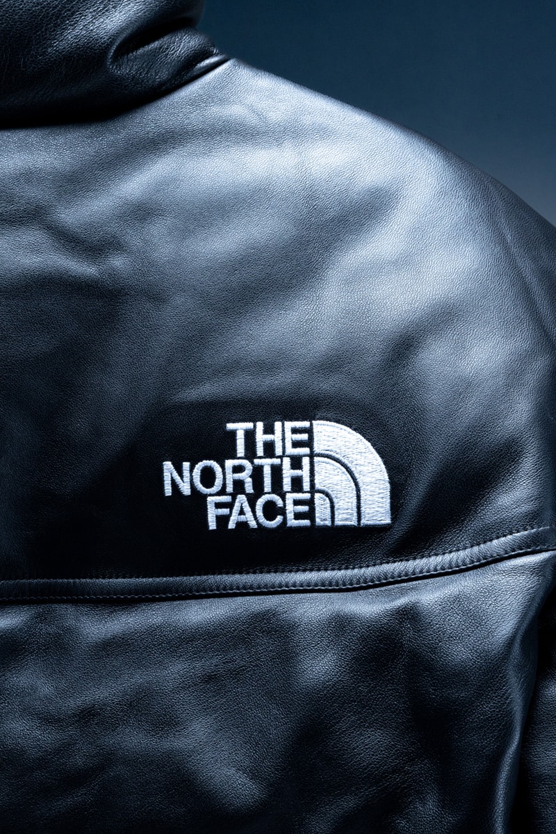 The North Face Leather Pack Collection SSENSE Summit Jacket Insulated Hoodie Leather 
