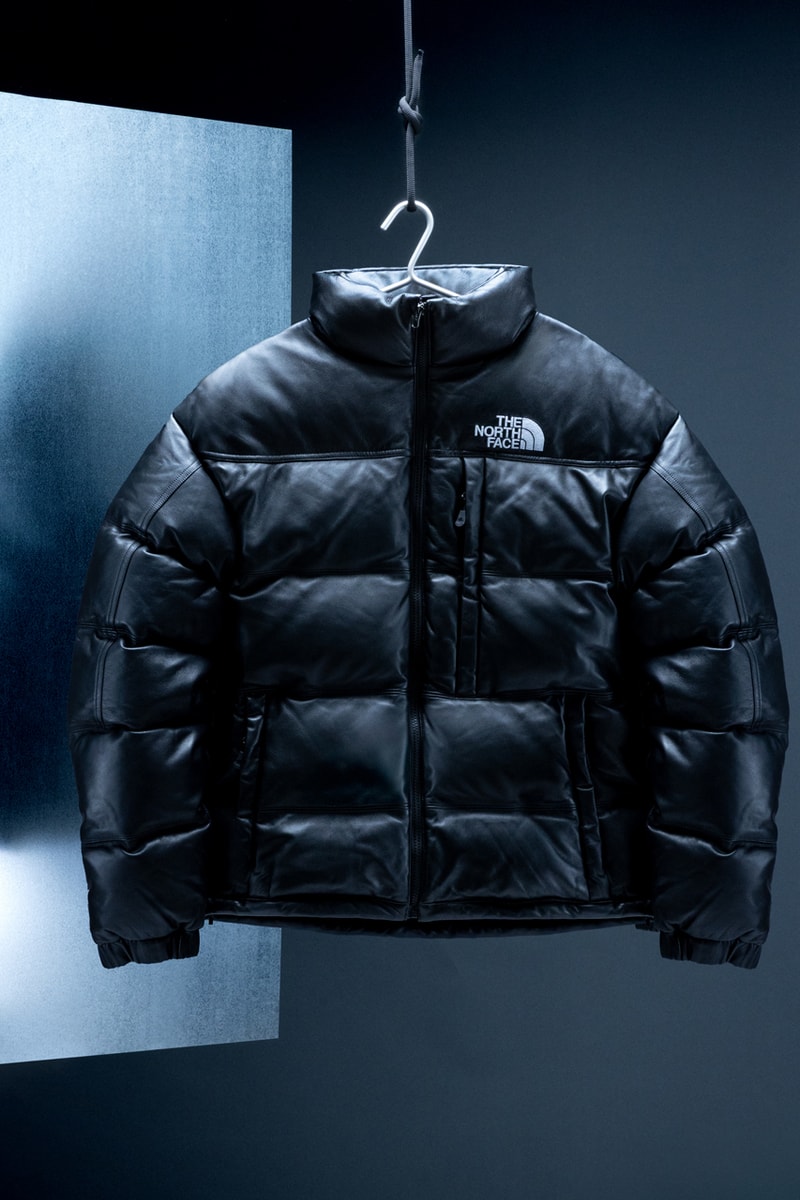 The North Face Leather Pack Collection SSENSE Summit Jacket Insulated Hoodie Leather 