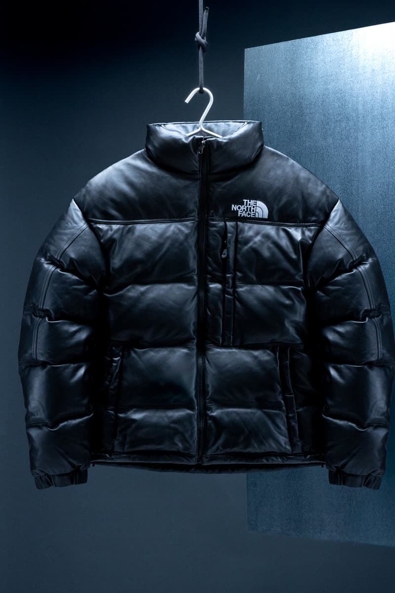 The North Face Leather Pack Collection SSENSE Summit Jacket Insulated Hoodie Leather 