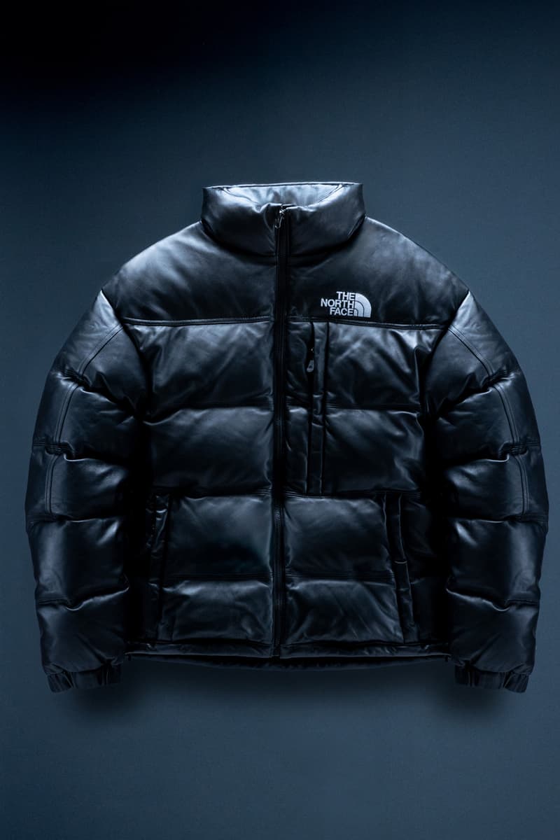 The North Face Leather Pack Collection SSENSE Summit Jacket Insulated Hoodie Leather 