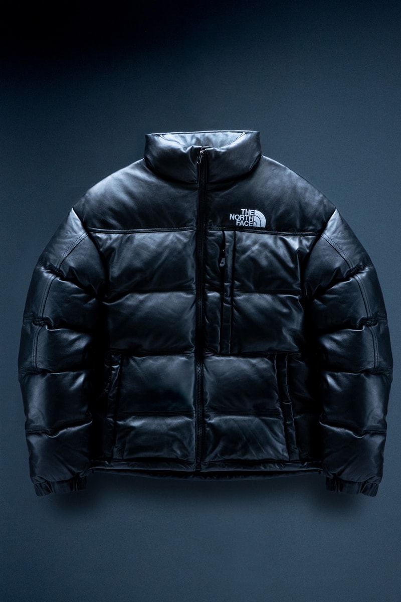 The North Face Leather Pack Collection SSENSE Summit Jacket Insulated Hoodie Leather 