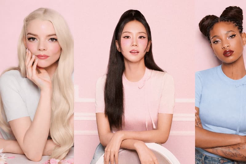 Jisoo, Anya Taylor-Joy, Willow Smith, dior, dior beauty, dior addict, lip glow oils, perfume, fragrances, winter 2026, 2025, decemeber