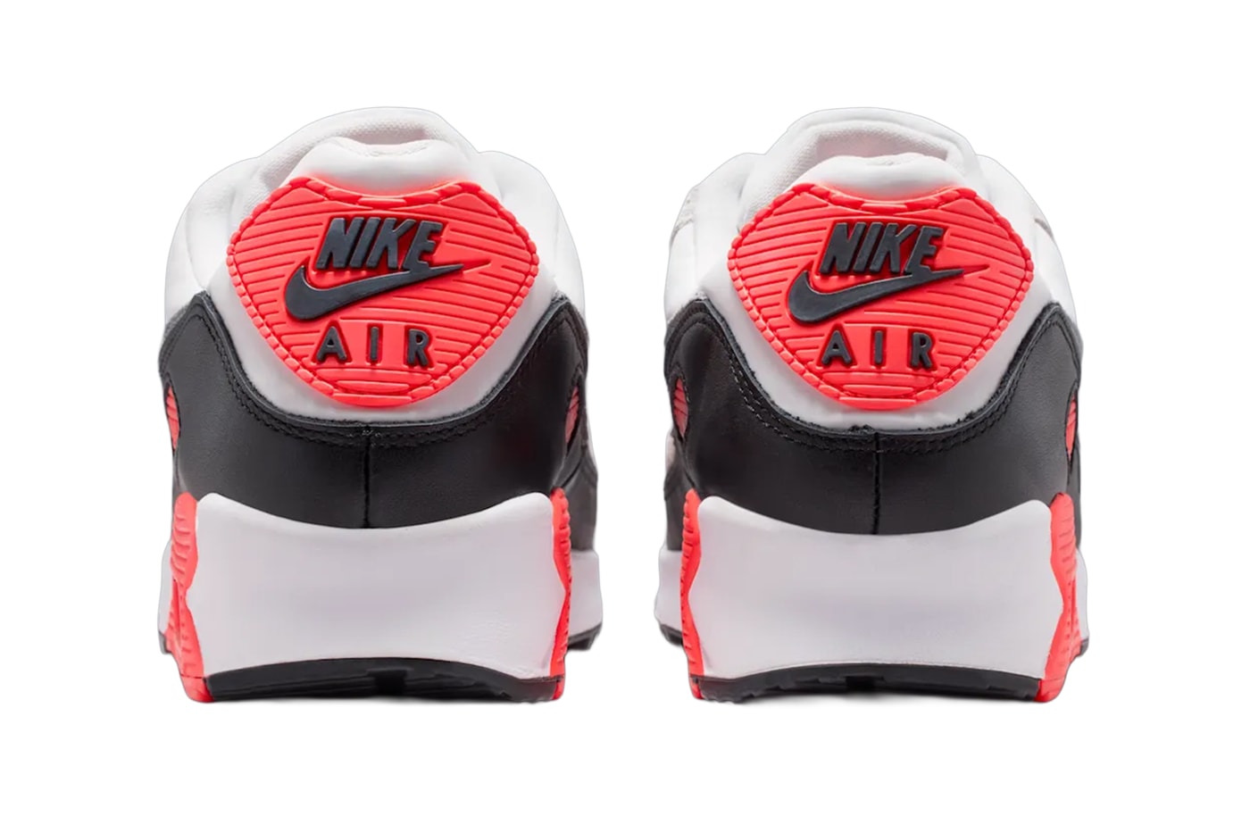 Nike Air Max 90 Infrared 2026 heel detail