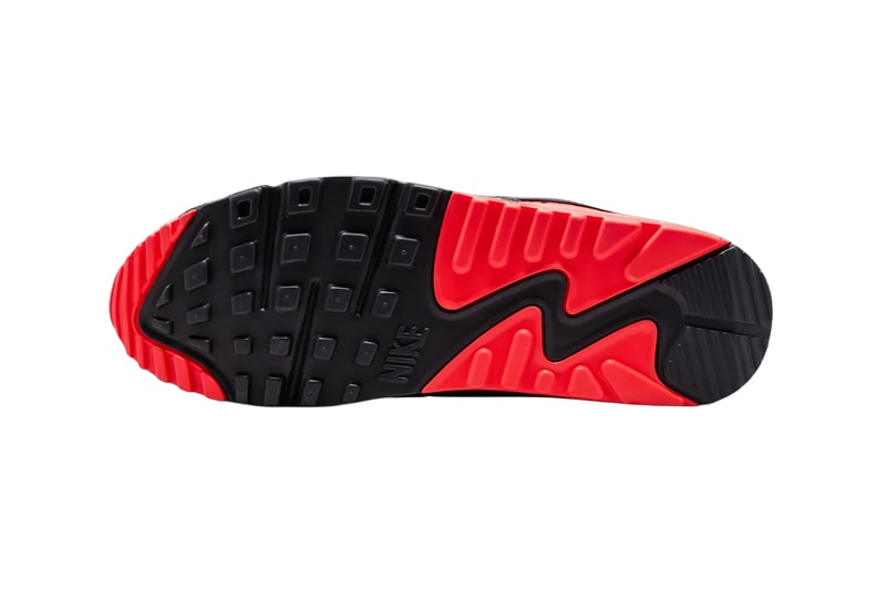 Nike Air Max 90 Infrared Reflective White Particle Grey Light Smoke Grey Black Infrared 23 IU1055-100 Release Info