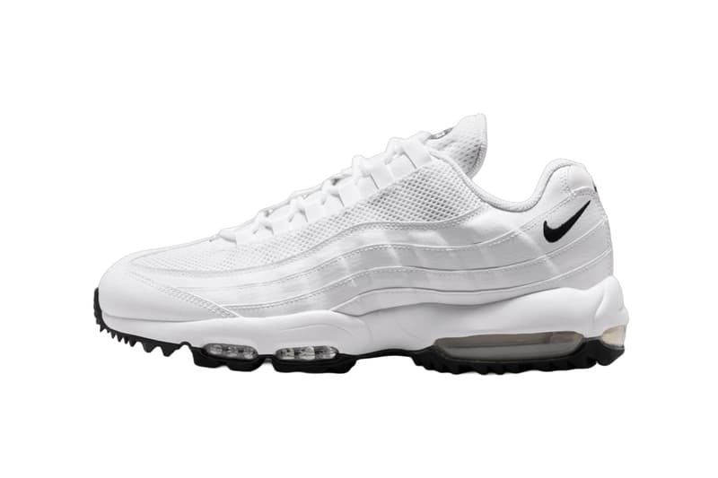 Official Look at the Nike Air Max 95 Golf “White/Light Graphite” HV4696-100 White/Light Graphite-Black
