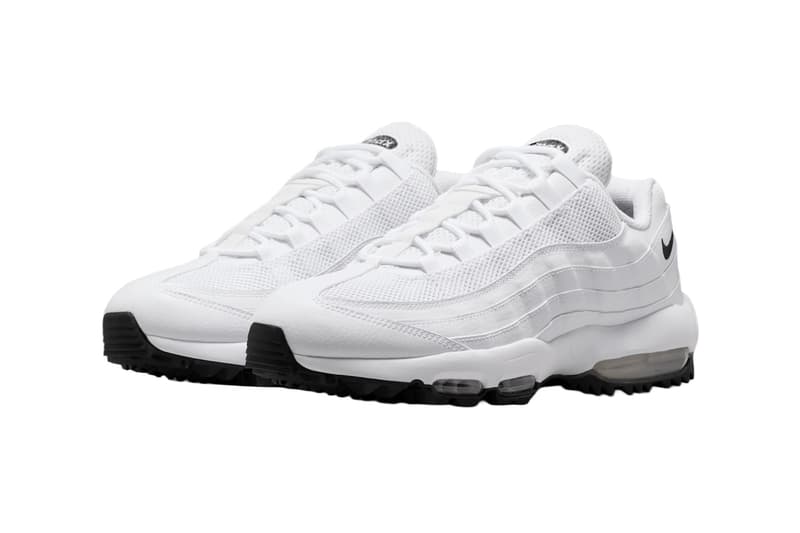 Official Look at the Nike Air Max 95 Golf “White/Light Graphite” HV4696-100 White/Light Graphite-Black