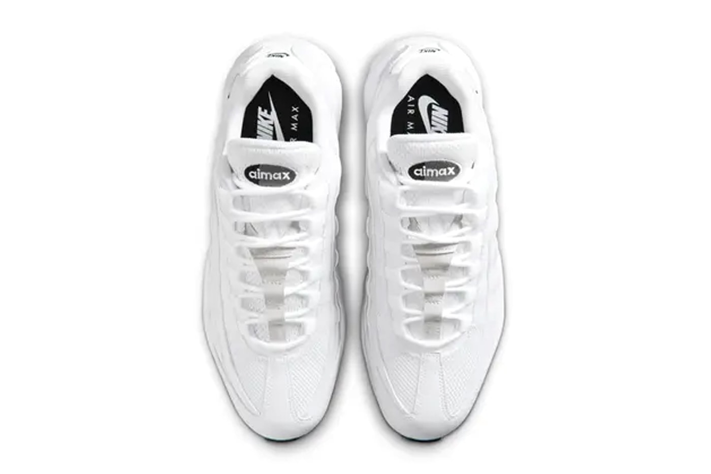 Official Look at the Nike Air Max 95 Golf “White/Light Graphite” HV4696-100 White/Light Graphite-Black