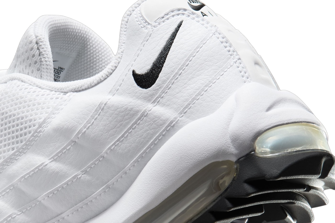 Official Look at the Nike Air Max 95 Golf “White/Light Graphite” HV4696-100 White/Light Graphite-Black