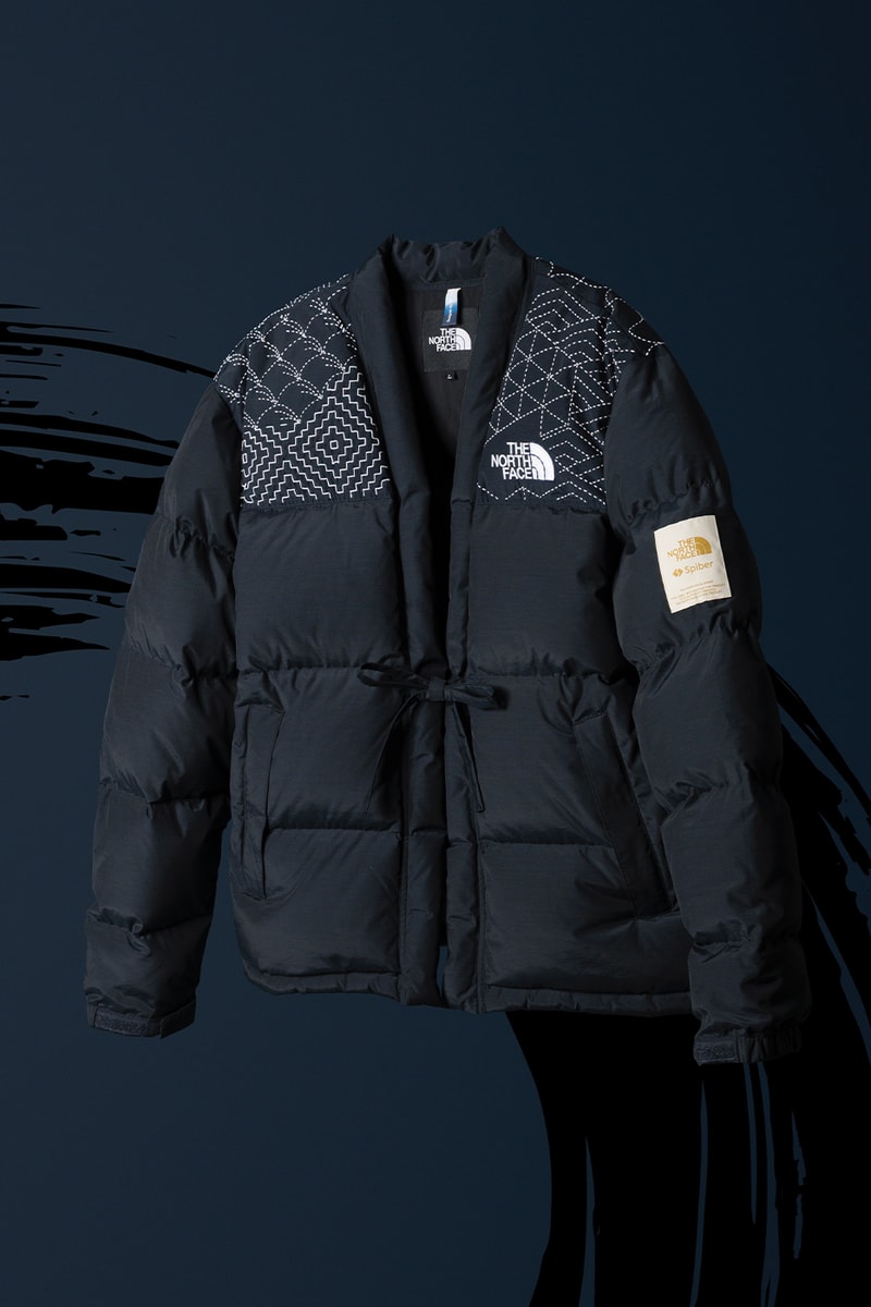 The North Face Japan x SASHIKO GALS Redefine the Nuptse jacket apparel boots t-shirts collaboration release info