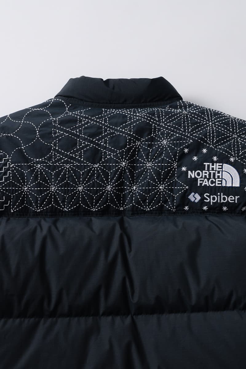 The North Face Japan x SASHIKO GALS Redefine the Nuptse jacket apparel boots t-shirts collaboration release info