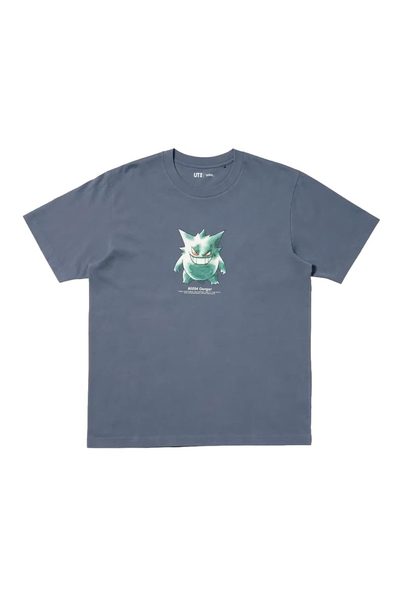 UNIQLO UT Celebrates Pokémon's 30th Anniversary With New Drop Collaboration collaborations t-shirts spring watercolor graphic tees charizard mewtwo gengar 