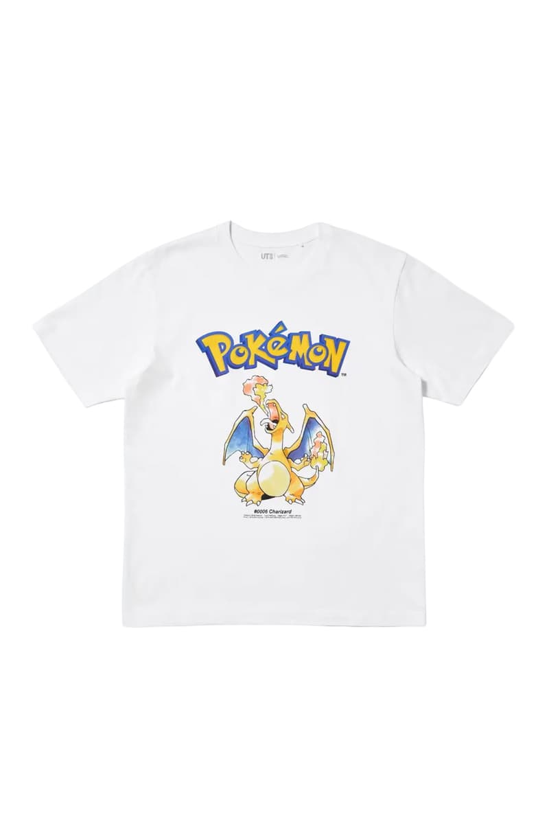 UNIQLO UT Celebrates Pokémon's 30th Anniversary With New Drop Collaboration collaborations t-shirts spring watercolor graphic tees charizard mewtwo gengar 