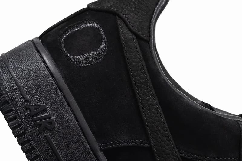 Oregon Ducks Unveil Exclusive Nike Air Force 1 "Stealth Premium" PE football player exclusive swoosh af1 all-black