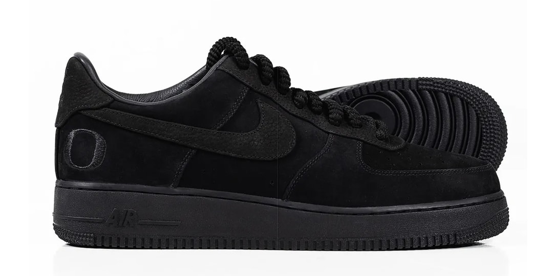 Oregon Ducks Unveil Exclusive Nike Air Force 1 "Stealth Premium" PE