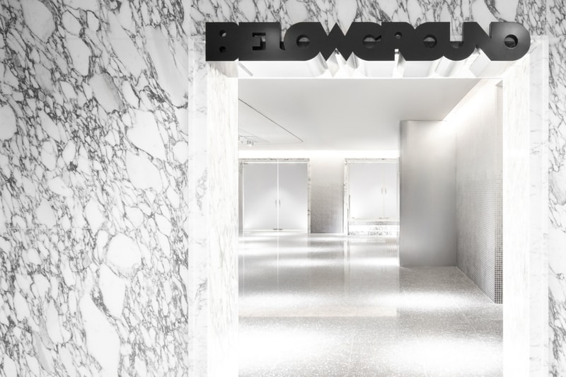 BELOWGROUND Grand Reopening Landmark Hong Kong Gallery HBX Hypebeans sacai