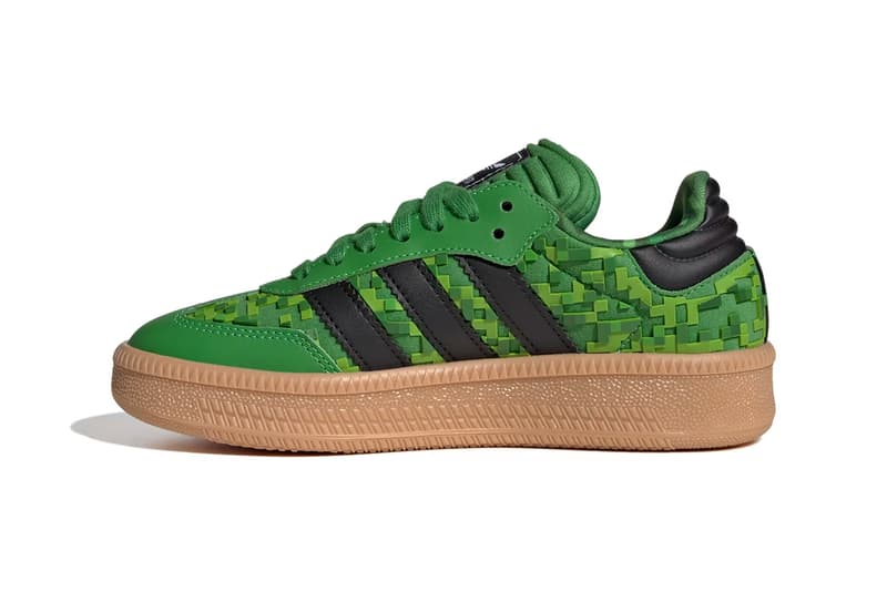 Minecraft adidas Holiday 2025 Collaboration Collection Samba XLG Superstar Campus Handball Spezial Adilette slides Release Info