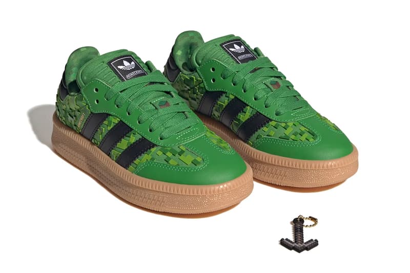 Minecraft adidas Holiday 2025 Collaboration Collection Samba XLG Superstar Campus Handball Spezial Adilette slides Release Info