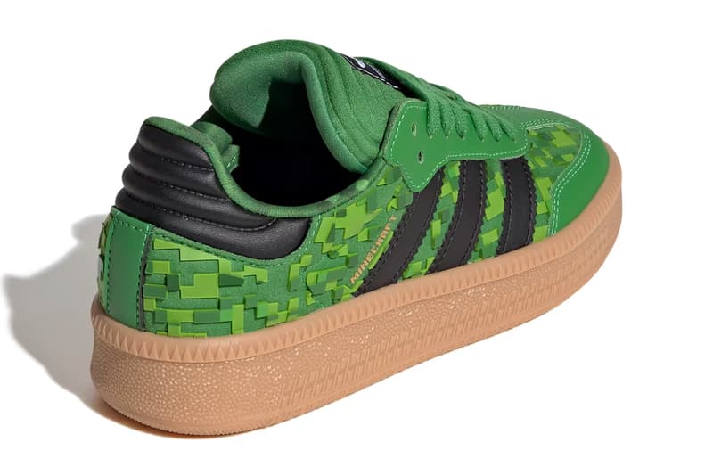 Minecraft adidas Holiday 2025 Collaboration Collection Samba XLG Superstar Campus Handball Spezial Adilette slides Release Info