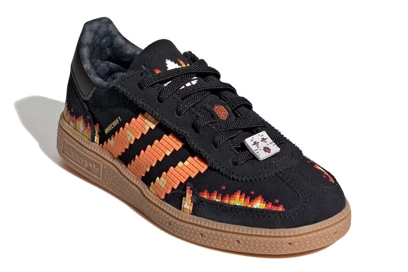 Minecraft adidas Holiday 2025 Collaboration Collection Samba XLG Superstar Campus Handball Spezial Adilette slides Release Info