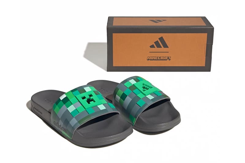 Minecraft adidas Holiday 2025 Collaboration Collection Samba XLG Superstar Campus Handball Spezial Adilette slides Release Info