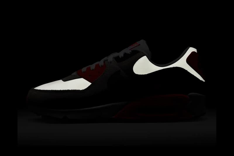 Nike Air Max 90 Infrared Reflective White Particle Grey Light Smoke Grey Black Infrared 23 IU1055-100 Release Info