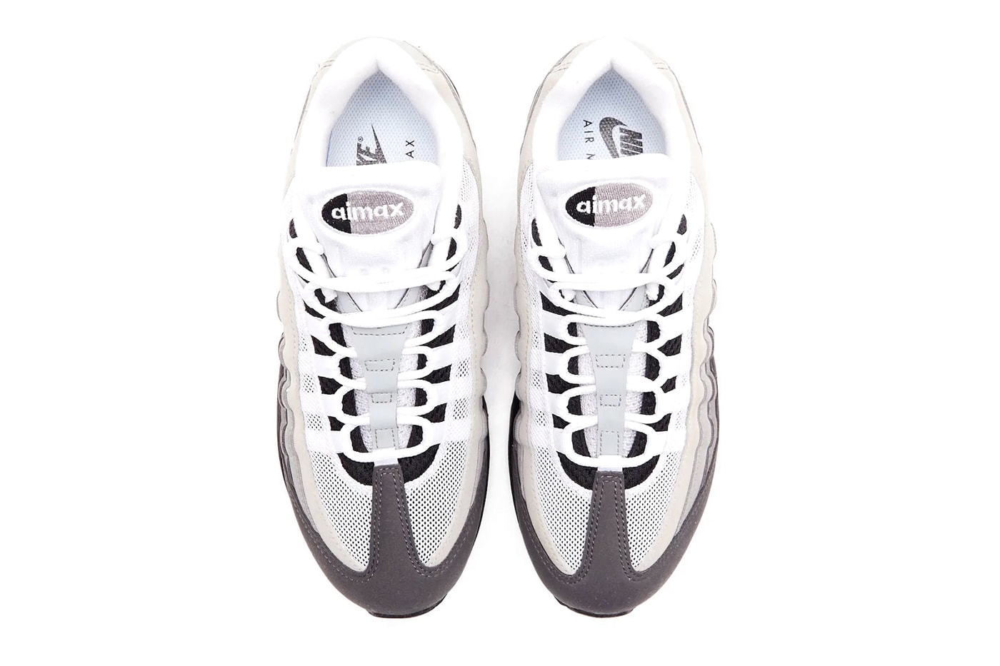 Official Look at the Nike Air Max 95 OG Big Bubble "Granite" Black/Medium Ash-Dark Pewter-White HM4740-007