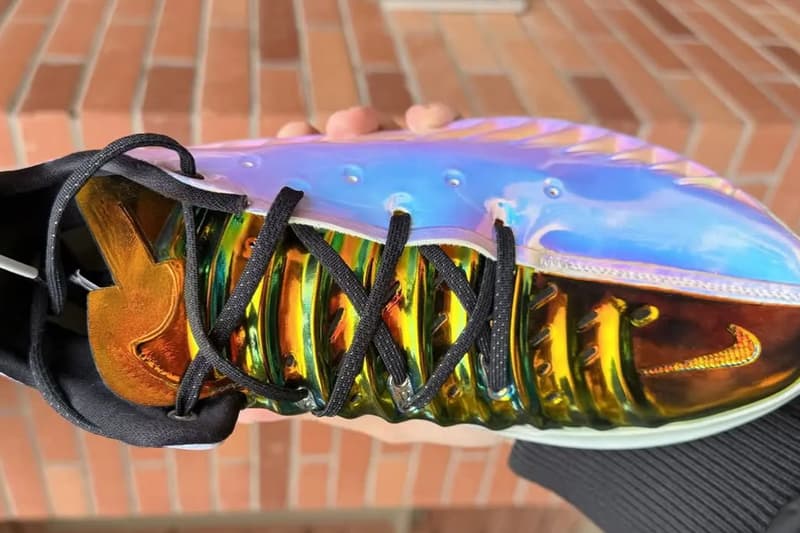 First Look at the Victor Wembanyama x Nike GT Cut 4 "All-Star" IB6729-910 Multi-Color/Black-Metallic Platinum-Glacier Blue-Bleached Lilac release info