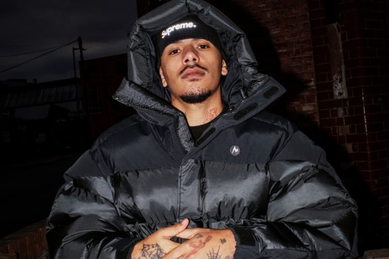 8 Drops You Don't Want to Miss This Week Supreme Marmot The North Face Sashiko Gals Corteiz Denim Tears PORTER Buzz Rickon’s Macmahon Knitting Mills BEAMS Kith The Sopranos Ovo Drake WWE Wind and SeaUNO Collaborations