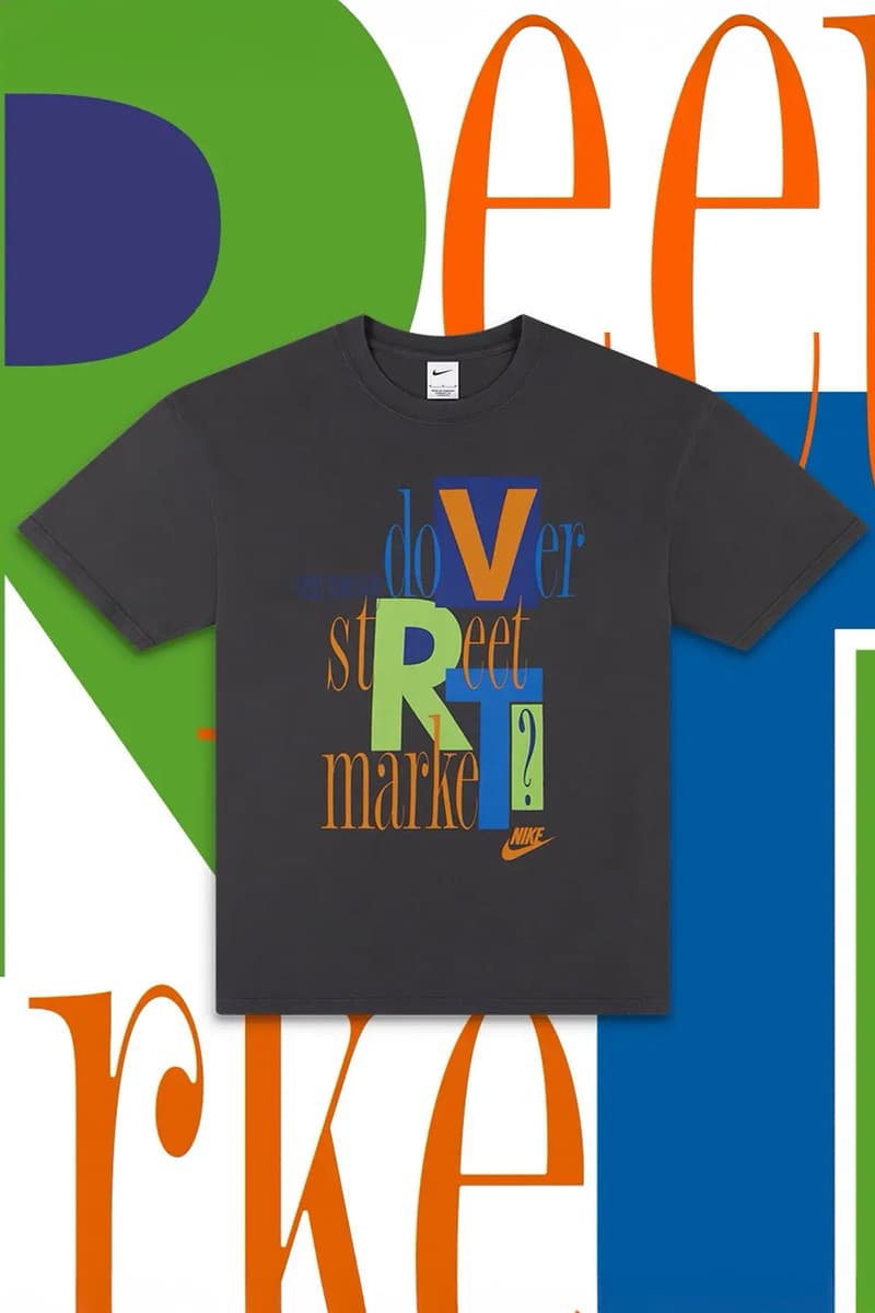 Dover Street Market Drops Collaborative Vintage Nike Graphic Tees Collection 