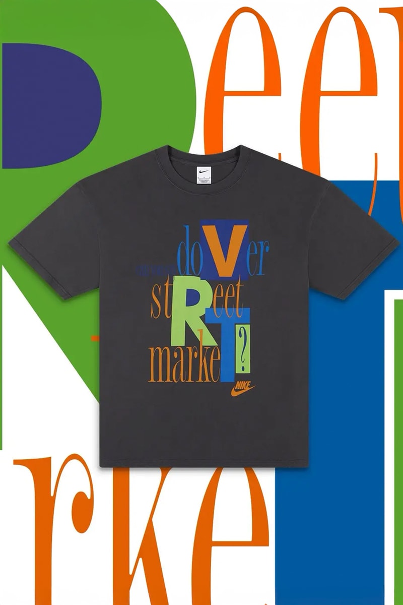 Dover Street Market Drops Collaborative Vintage Nike Graphic Tees Collection 