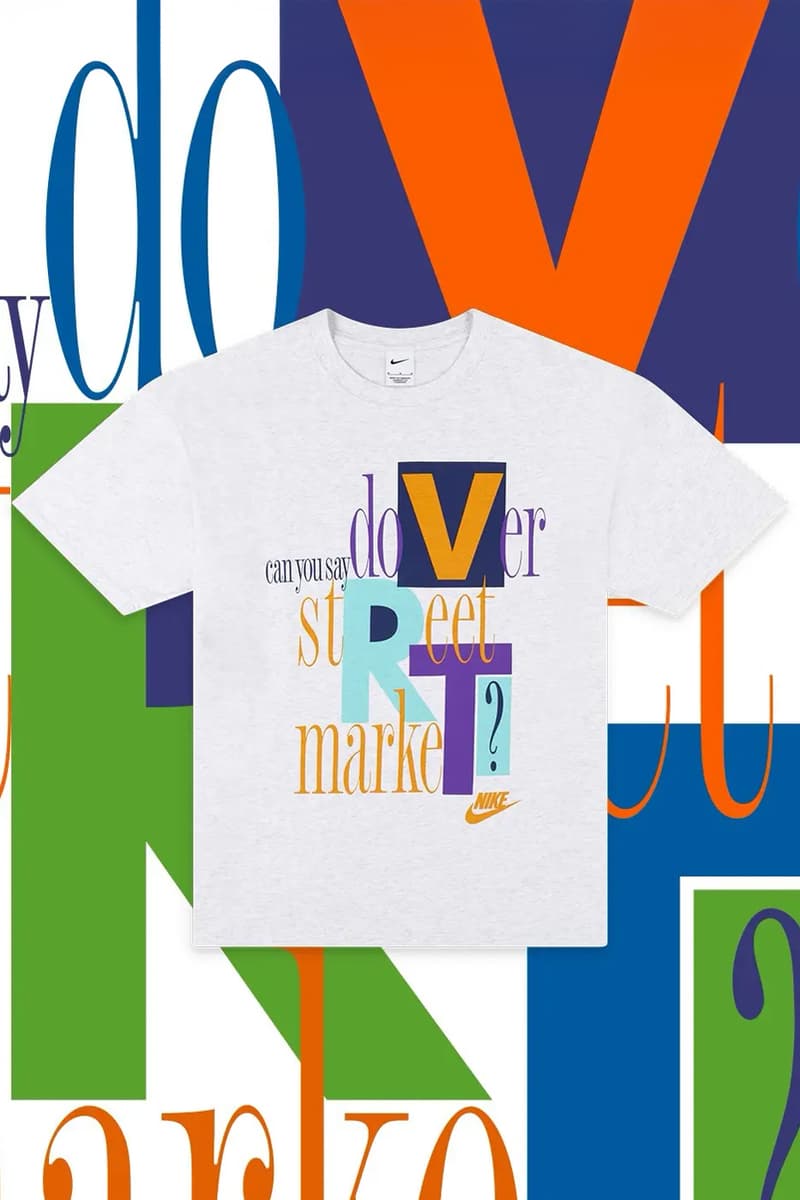 Dover Street Market Drops Collaborative Vintage Nike Graphic Tees Collection 