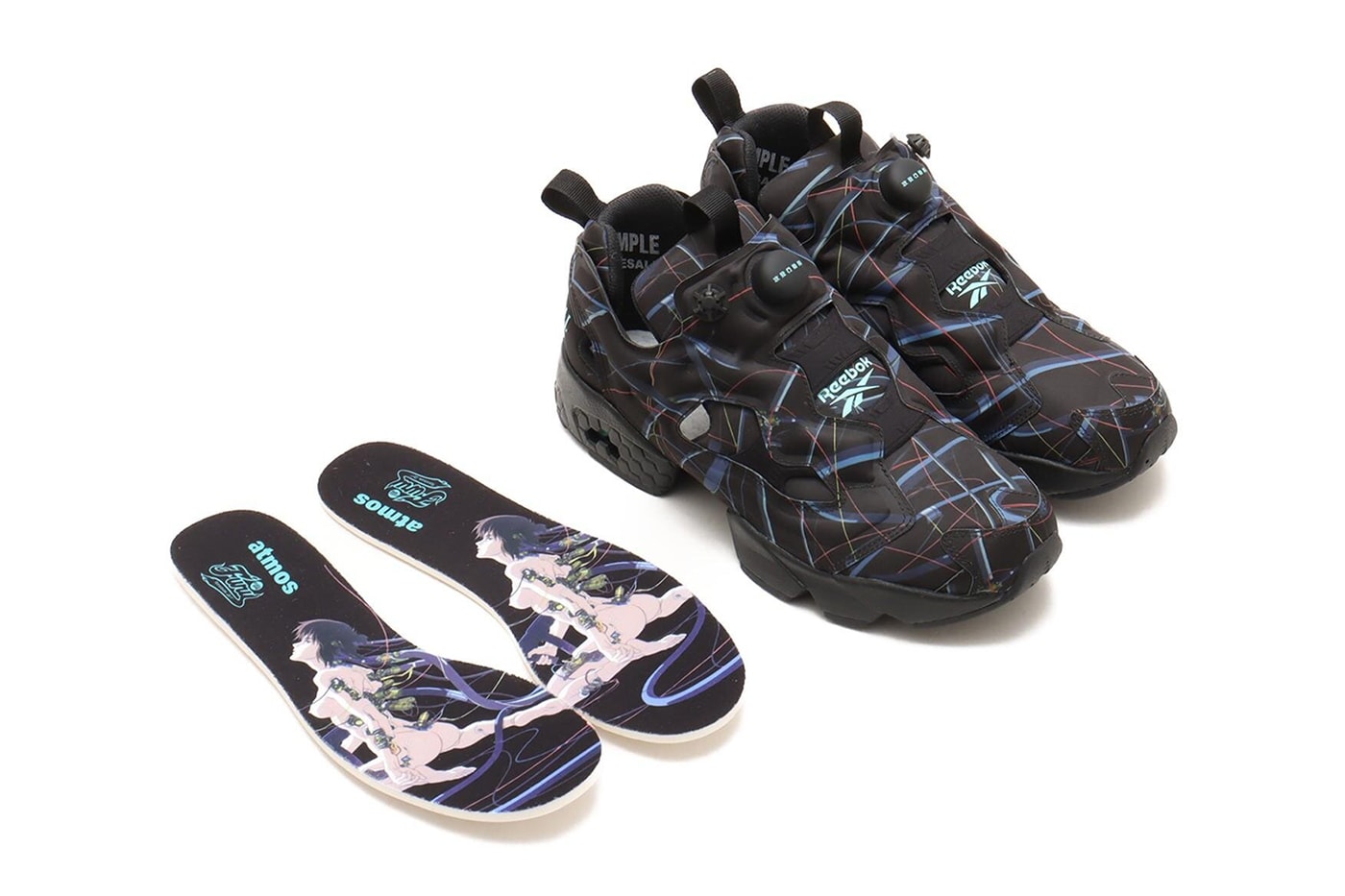 atmos Ghost in the Shell Reebok Instapump Fury 94 Release Info Tokyo Node Gallery Exhibition