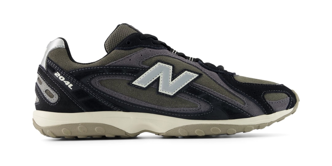 Official Look at the New Balance 204L "Black/Magnet"